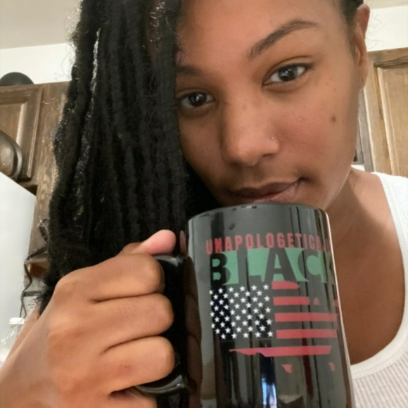UNAPOLOGETICALLY BLACK  12oz coffee mug. - Picture 4 of 7